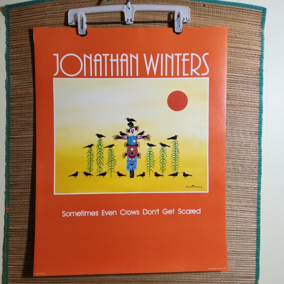 SET of 5 1980s Fine Art Posters, Jonathan Winters Vintage Surreal, 28"x22" (NOS) - Picture 6 of 16